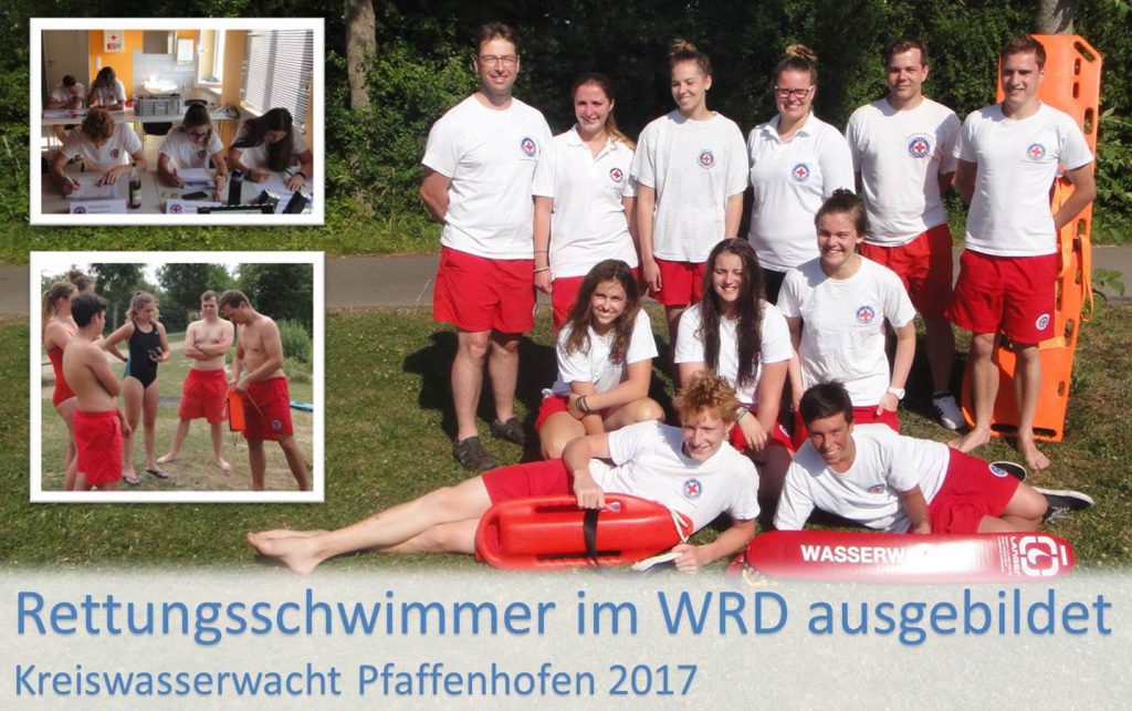 Rettungsschwimmer im Wasserrettungsdienst ausgebildet | Kreiswasserwacht Pfaffenhofen an der Ilm